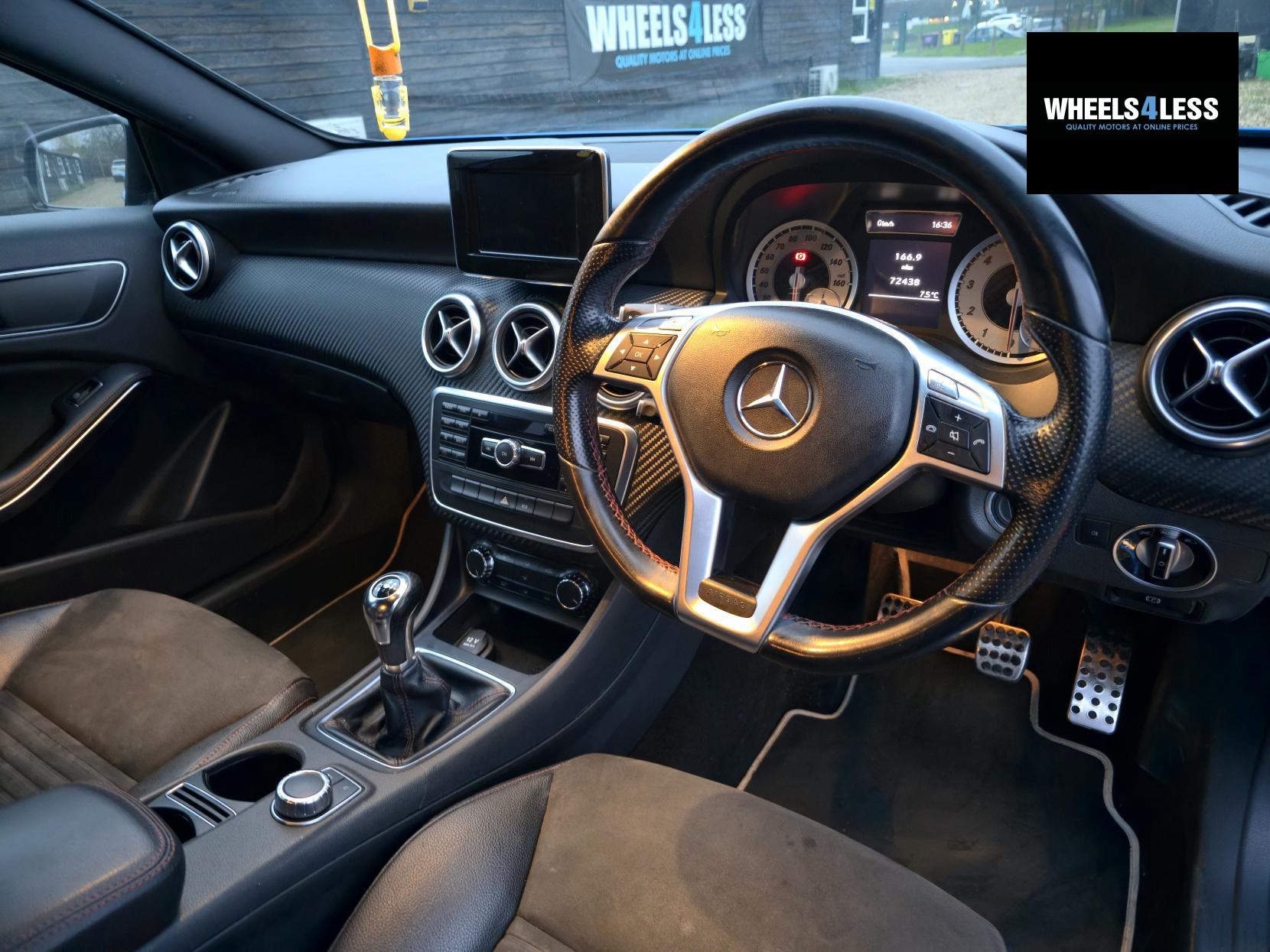 Mercedes-Benz A Class 1.6 A200 BlueEfficiency AMG Sport Hatchback 5dr Petrol Manual Euro 6 (s/s) (156 ps)